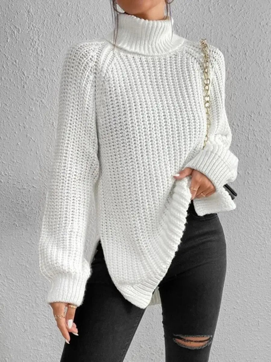 Variant image for Damen-Strickpullover, Rollkragen, wärmendes Acryl-7