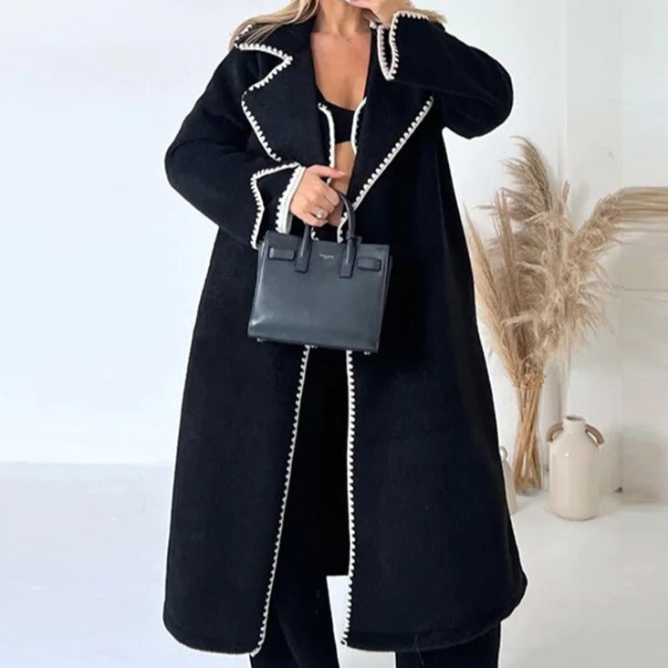 Variant image for Damen-Mantel Elegant Polyester Wintermantel-1