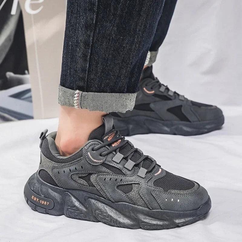 Herrensneakers, modernes Design, hochwertiges Synthetikmaterial-6