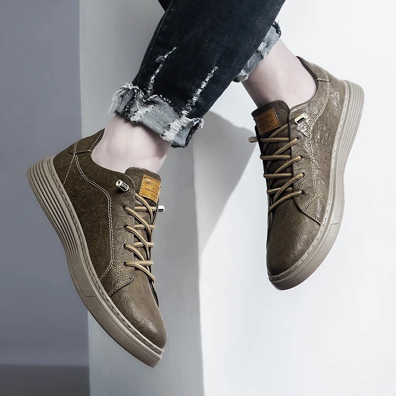 Herrenschuhe, Oxford Stil, hochwertiges Leder 4