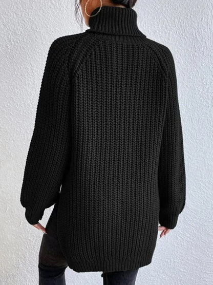 Variant image for Damen-Strickpullover, Rollkragen, wärmendes Acryl-31