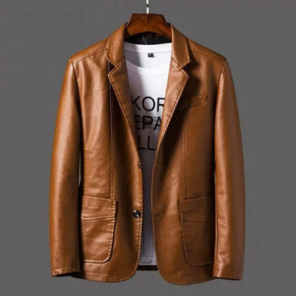 Damen-Lederjacke, trendiger Stil, hochwertiges Leder-3