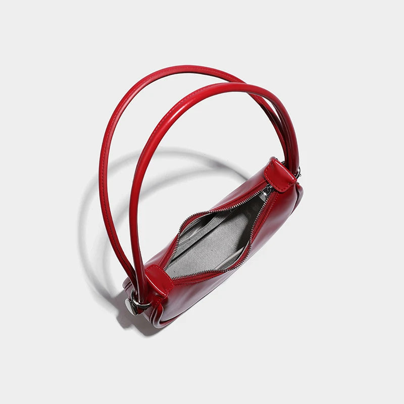 Damenhandtasche Elegant Veganes Leder Praktisch Kompakt-3