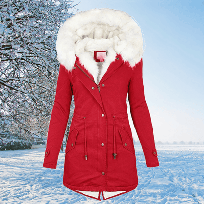 Variant image for Damen Wintermantel Elegant Hochwertiger Stoff-41