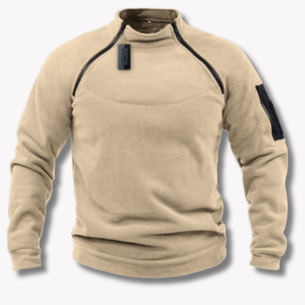 Herren-Pullover, taktisch, warmes Polyester, winddicht-4