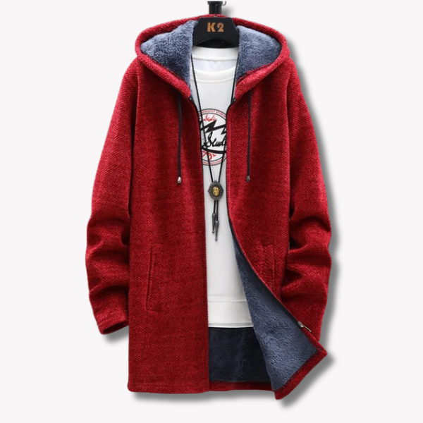 Variant image for Herren-Hoodie, mit Reißverschluss, wärmend, Polyester-Baumwoll-Mix-22