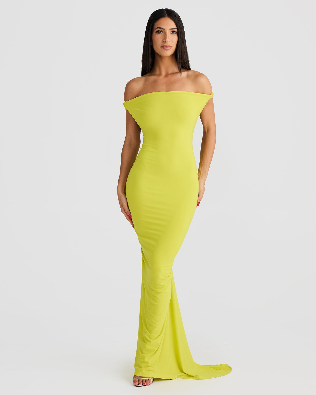 Damenkleid Elegant Zweilagiges Stretchmaterial für Feine auch für Alltagsgebrauch-2