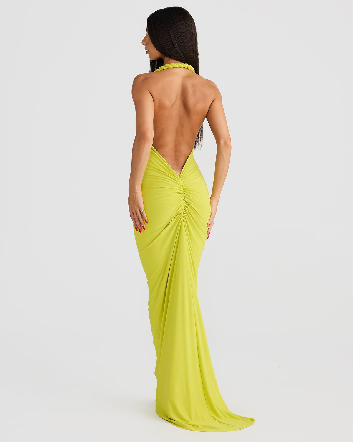 Damenkleid Elegant Zweilagiges Stretchmaterial für Feine auch für Alltagsgebrauch-6