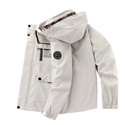 Herren-Winterjacke, wasserdichtem Polyester, isolierendem Futter 3