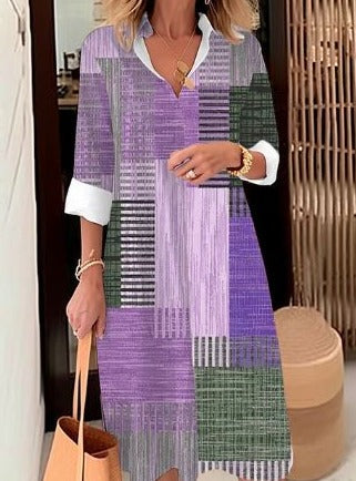 Variantenbild für Damenkleid, leicht, elegantes Design, 100% Baumwolle-25