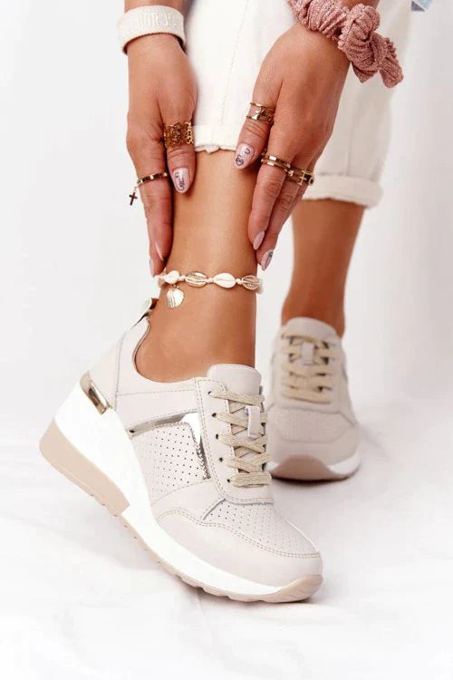Damen-Sneaker, stützend, atmungsaktiv, Synthetikmaterial 3