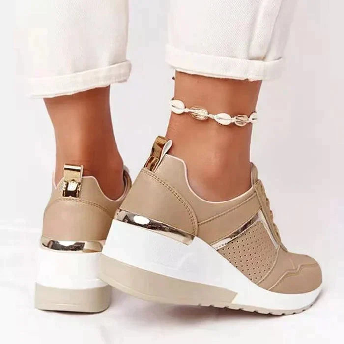 Damen-Sneaker, stützend, atmungsaktiv, Synthetikmaterial 5