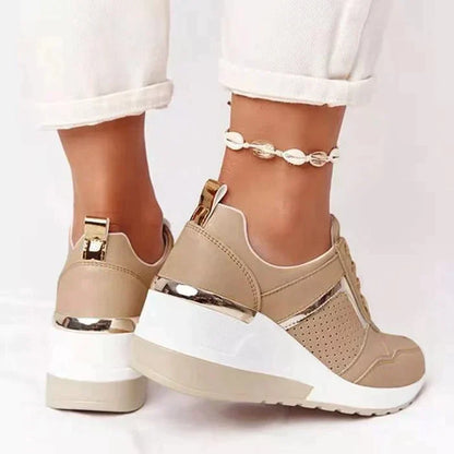 Damen-Sneaker, stützend, atmungsaktiv, Synthetikmaterial 5