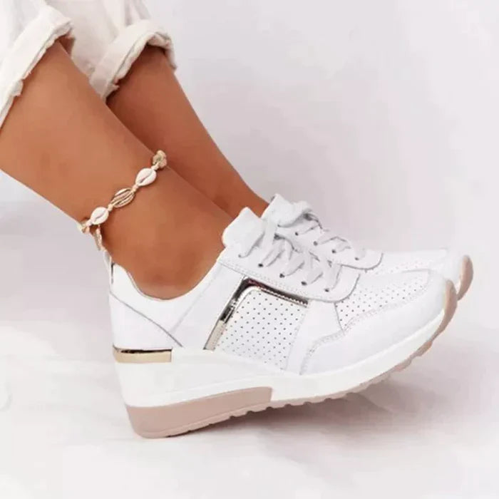 Damen-Sneaker, stützend, atmungsaktiv, Synthetikmaterial 10