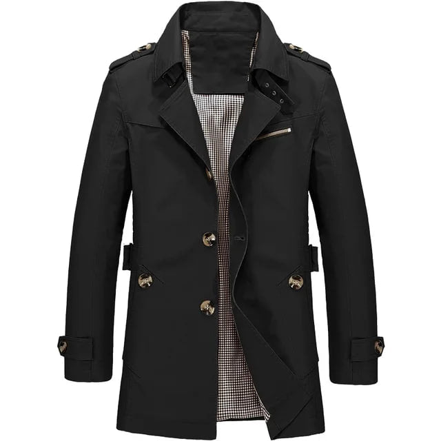 Variant image for Herren-Winterjacke, windschützendes Polyester, modern-31