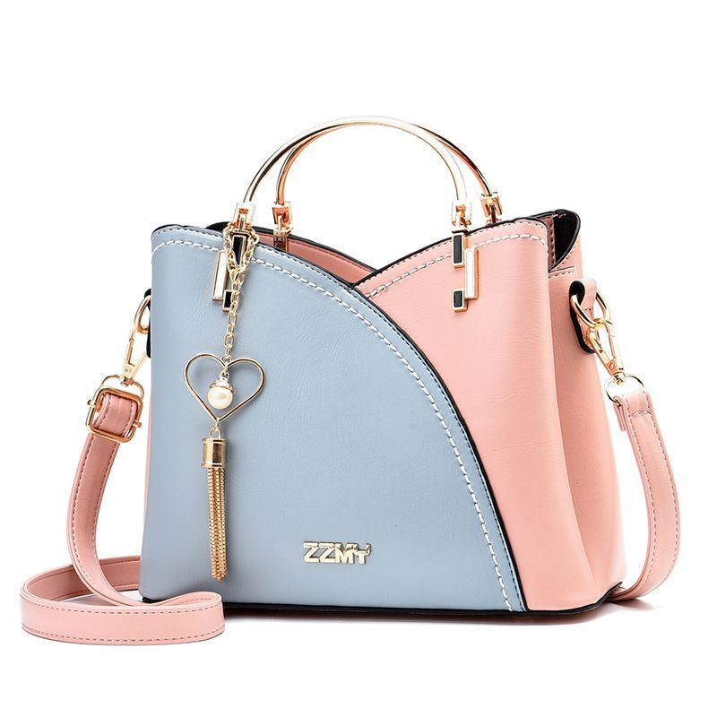 Variant image for Damen-Handtasche Trendy PU-Leder Schick mit Metallgriff-2