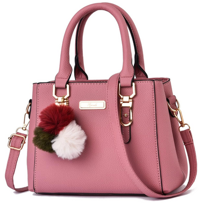 Variant image for Damen Schultertasche Klassischer PU-Leder Elegantes Design-4