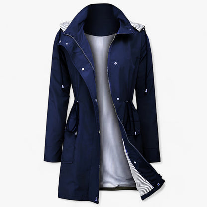 Variant image for Damen Windjacke Leicht Windresistent Polyester Elegantes Design-13