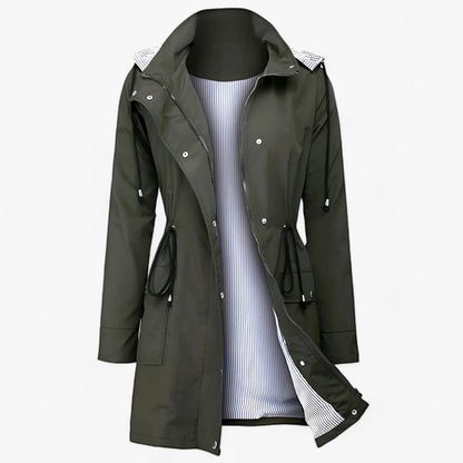 Variant image for Damen Windjacke Leicht Windresistent Polyester Elegantes Design-19