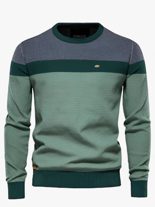 Herren-Pullover, langärmelig, klassischer Baumwolle, Gant-1