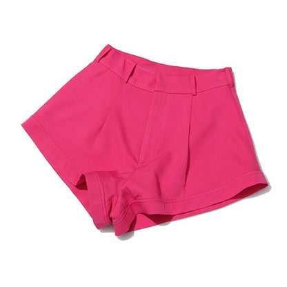 Damen-Lockere Shorts, Baumwolle, Polyester 4