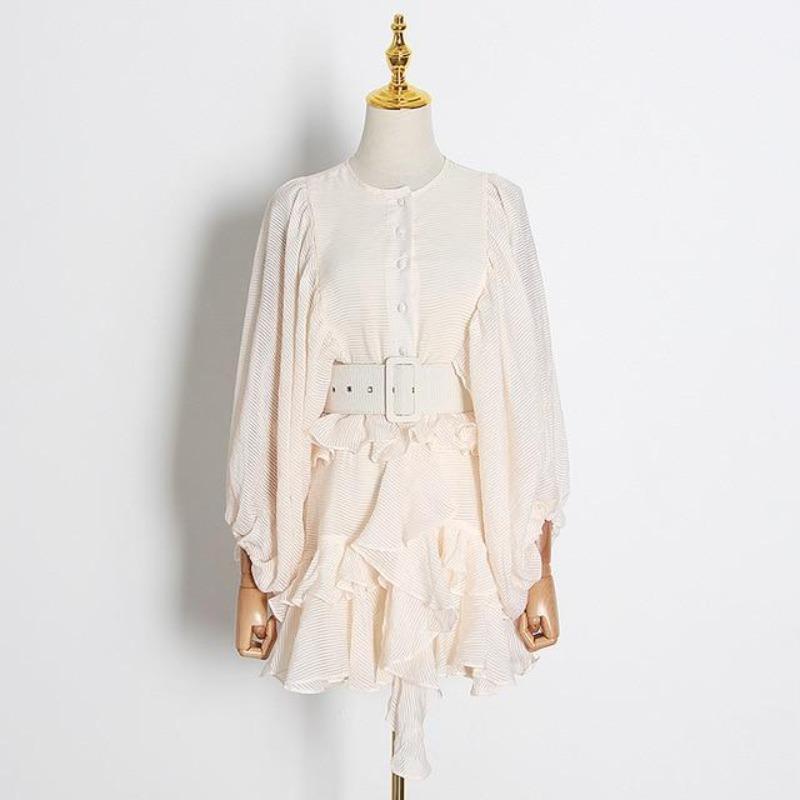 Variant image for Damen-Top, Festtops, mit Rüschen, aus Baumwolle und Polyester-8