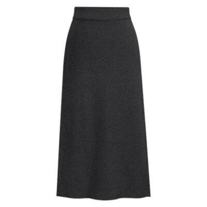 Variant image for Damen-Midi-Rock, taillierte gerippte Baumwolle, Polyester-17
