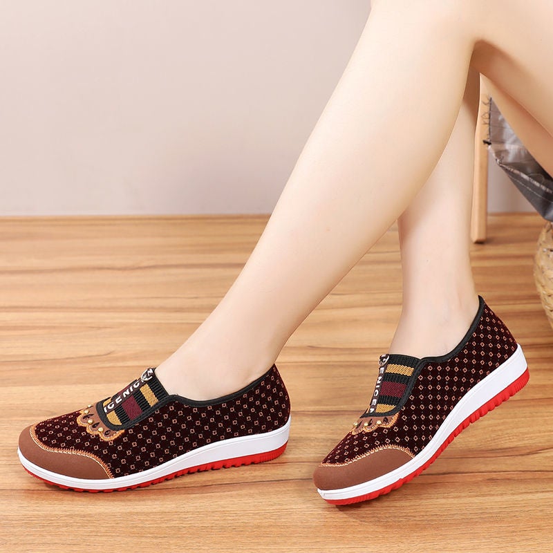 Herren-Sneaker, atmungsaktiv, Baumwollgewebe, Leichtbauweise-4