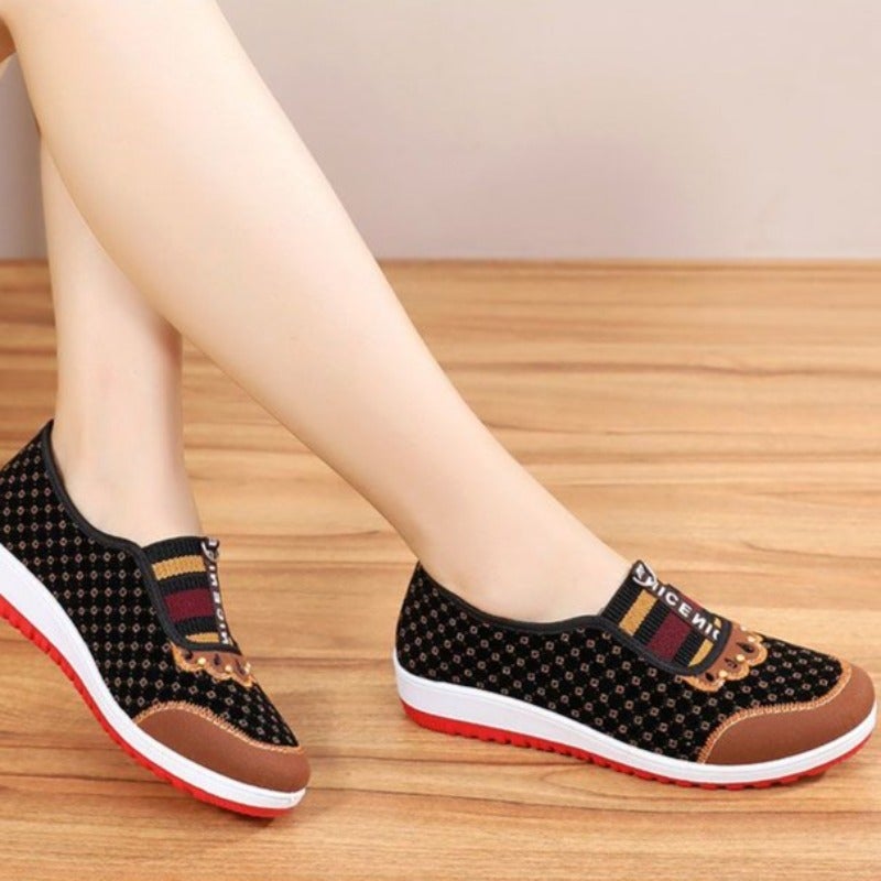Herren-Sneaker, atmungsaktiv, Baumwollgewebe, Leichtbauweise-5
