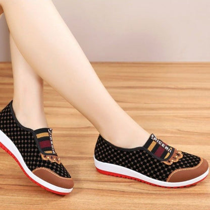 Herren-Sneaker, atmungsaktiv, Baumwollgewebe, Leichtbauweise-5