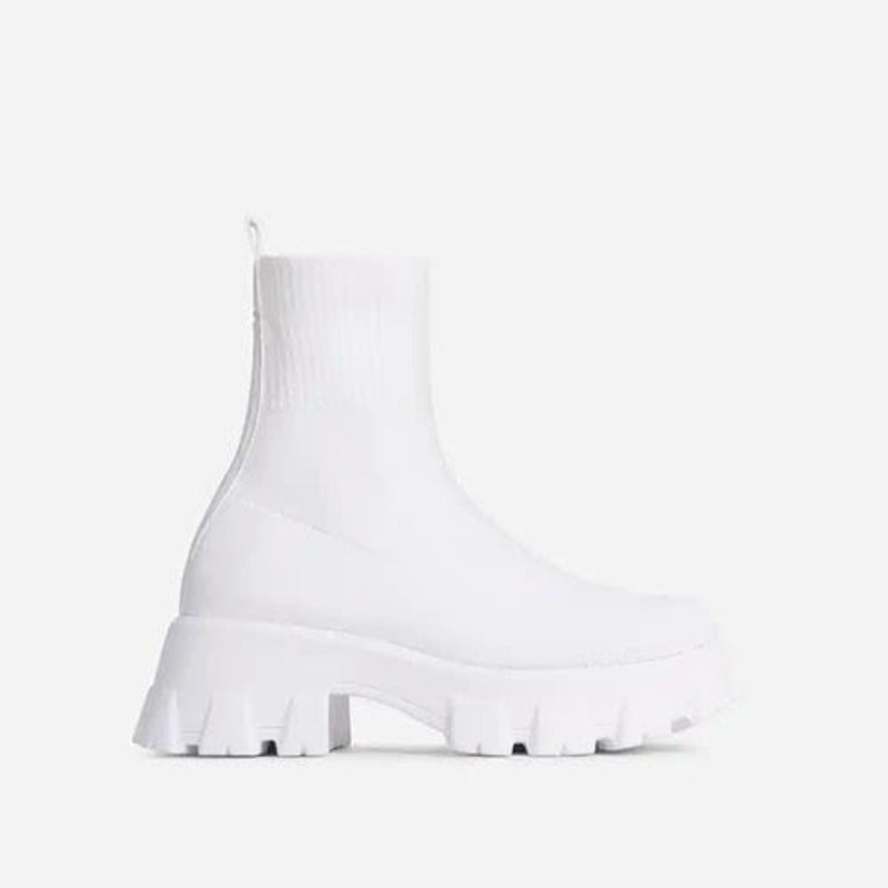 Variant image for Damen-Plateaustiefel, sportlich, synthetisches Design-2
