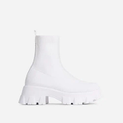 Variant image for Damen-Plateaustiefel, sportlich, synthetisches Design-2