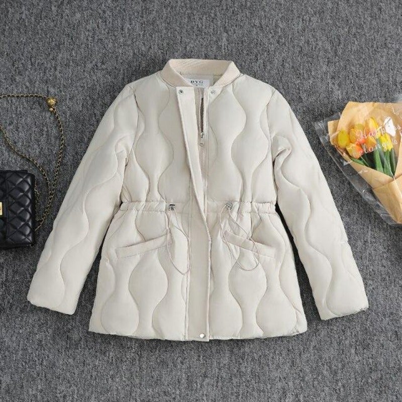 Damenjacke Klassisch Gesteppt Baumwolle und Polyester-6