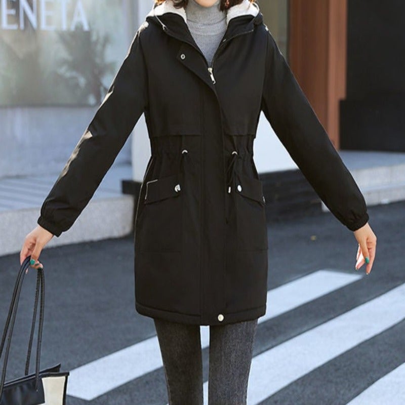 Variant image for Winterjacke Damen Parka Kunstfell Baumwolle Polyester-16