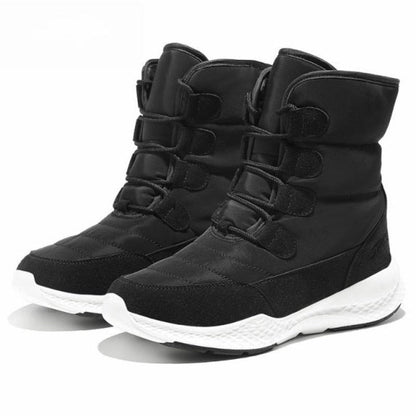 Herren-Winterstiefel, wasserfester Gummisohle, hoch, Schulter-1