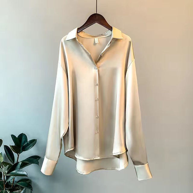 Variant image for Damen-Satinkleid, eleganter Stil-1