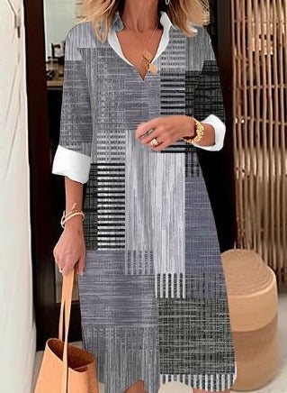 Variantenbild für Damenkleid, leicht, elegantes Design, 100% Baumwolle-33