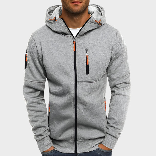 Herren-Hoodie, modern, weiche Baumwolle, lässige Passform-5