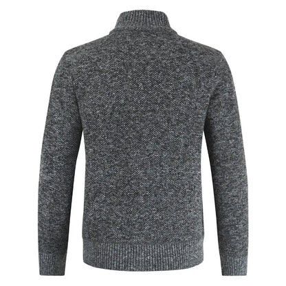 Damen-Strickjacke, Reißverschluss, mit Caro-Musterfutter, Acrylmischung-2