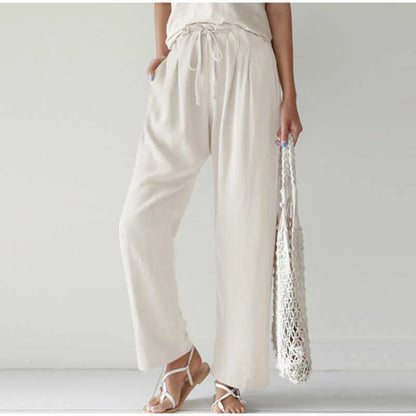 Multifunktionelle Damenhose aus leichtem Polyester-3