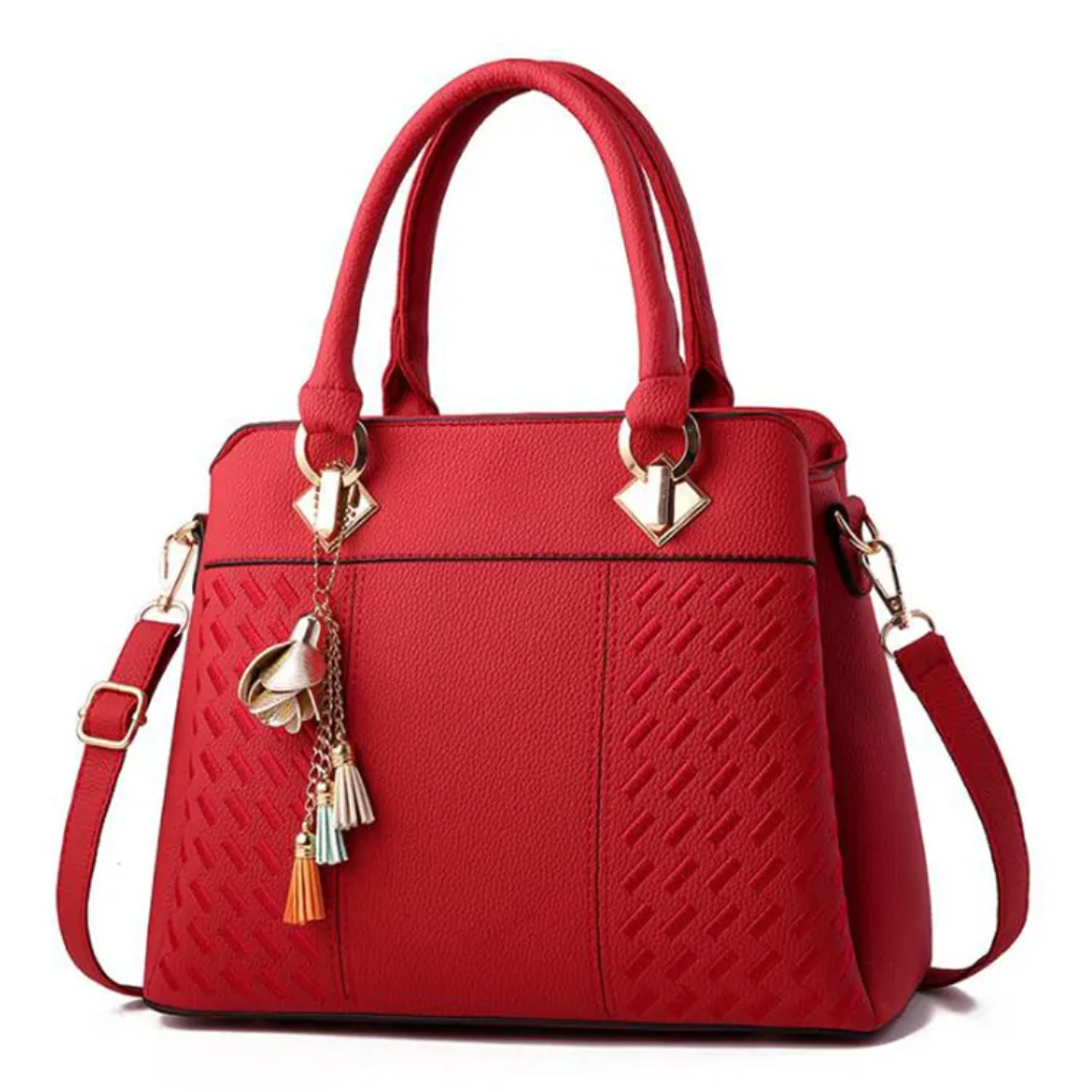 Variant image for Damentasche, Crossbody mit Quasten und Stickereien aus PU-Leder-6