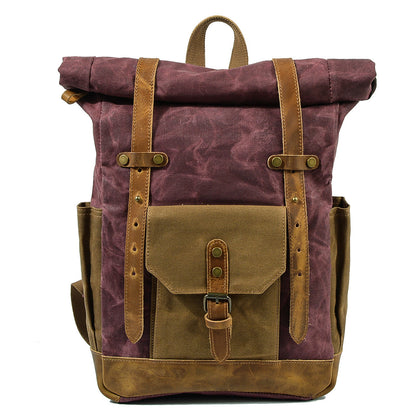 Variant image for Unisex Rucksack Wolff-Top Gewachste Baumwoll-Leinwand-3