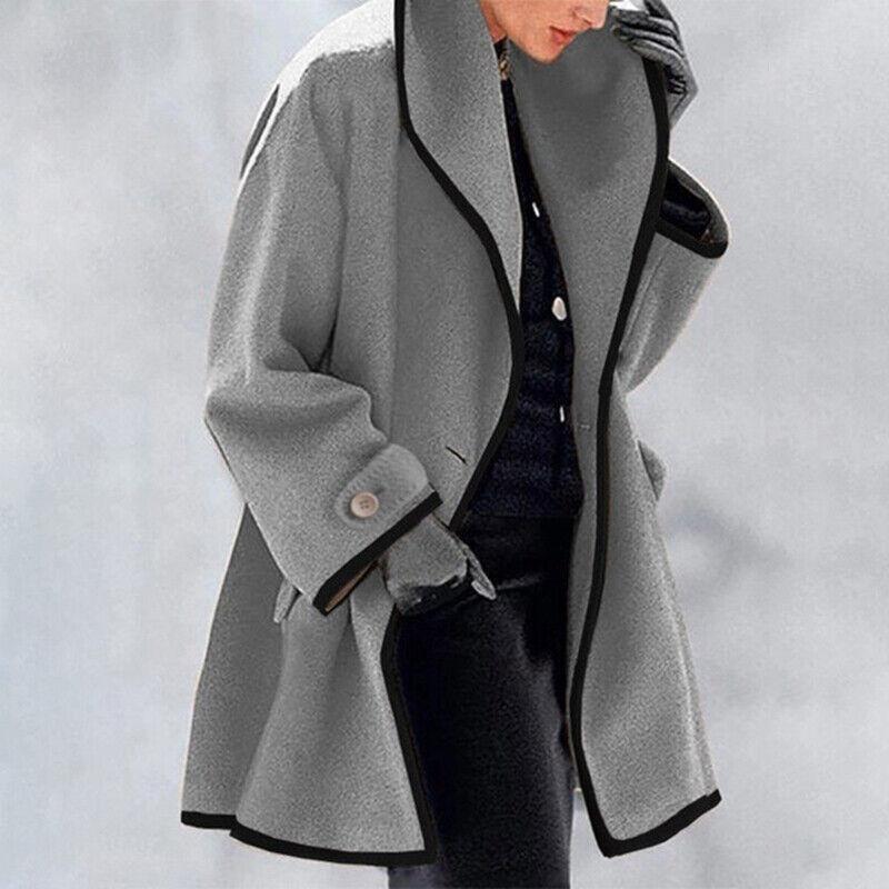 Variant image for Damen Winterjacke Lang Elegant Polyester für kalte Tage-25