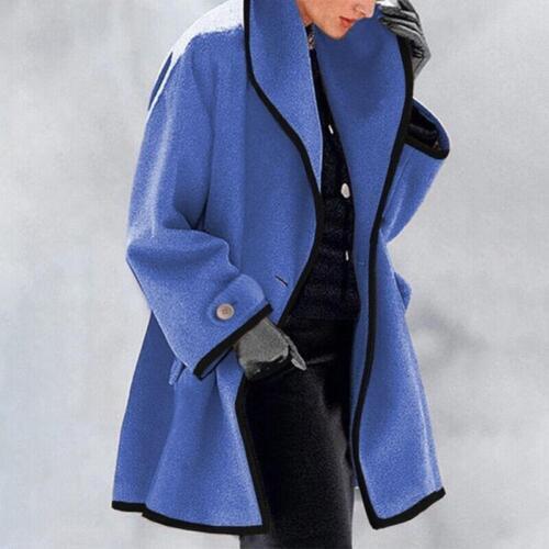 Variant image for Damen Winterjacke Lang Elegant Polyester für kalte Tage-1