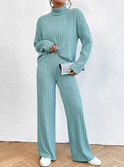 Damen-Strickpullover, und, Hose, Set, weiche Qualität 5