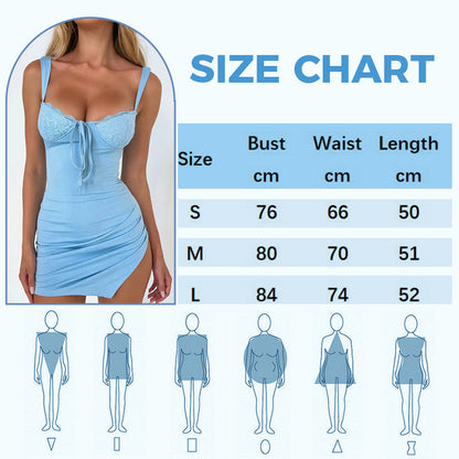 Damen-Minikleid, tief, Halsausschnitt, Polyester, elegante Silhouette-4