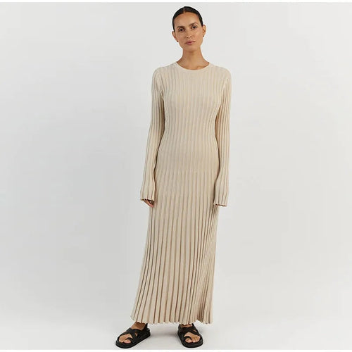 Damen-Strickkleid, slim, fit, hochwertiges Garn-1