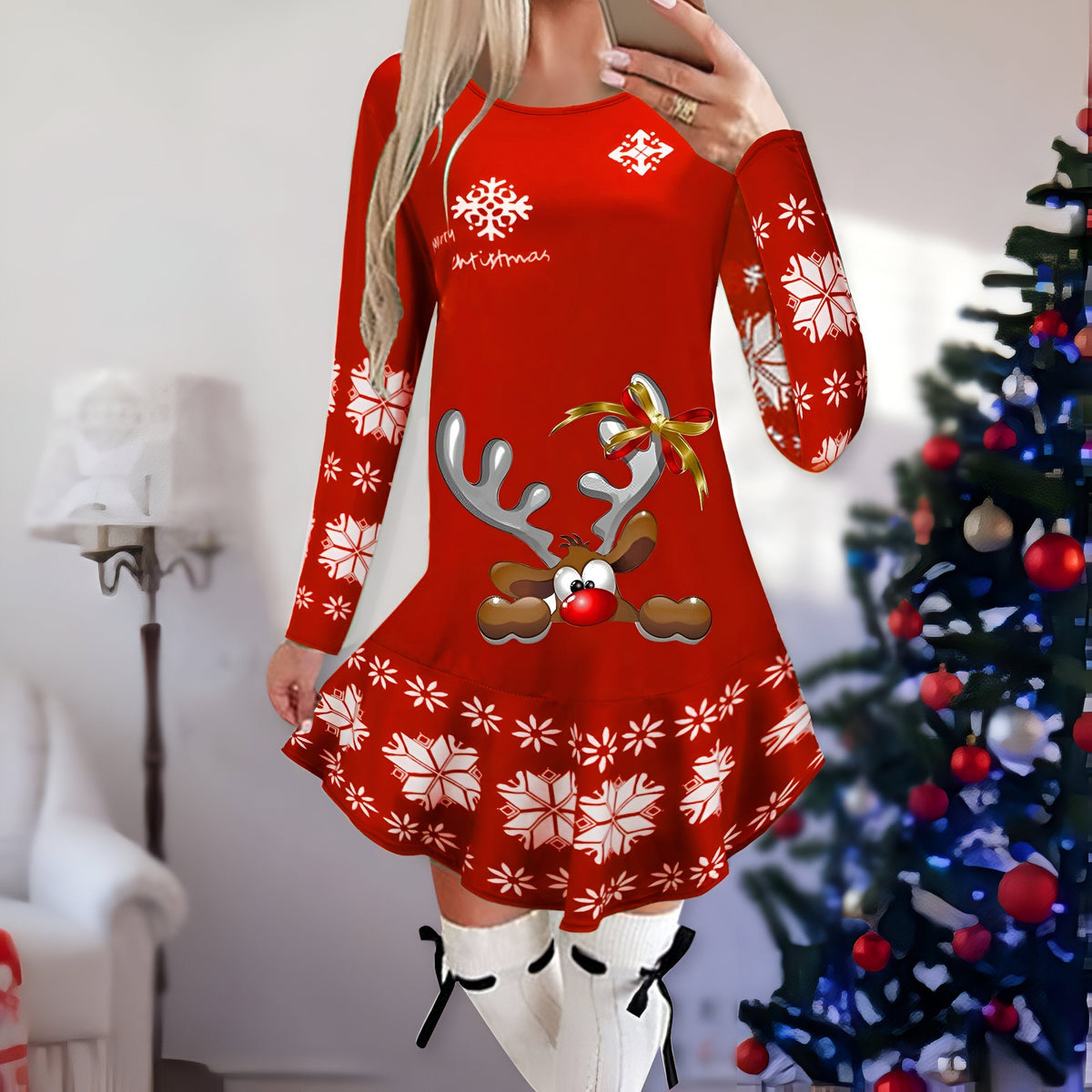 Damen-Minikleid, glitzernd, leicht, Material, für festliche Anlässe-3