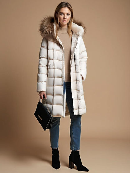 Damen Wintermantel Elegant Polyester-1