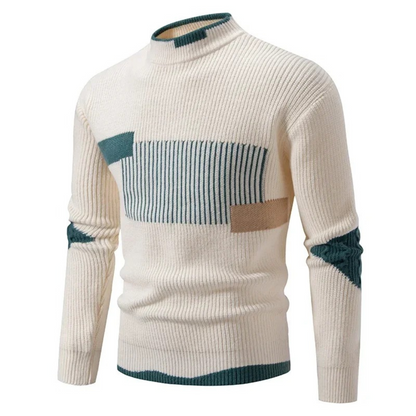 Variantenbild für Herren-Premiumpullover mit schlichtem Design aus 100% Baumwolle-1